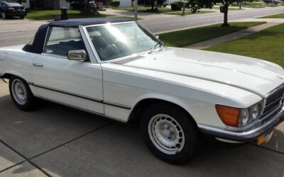 Mercedes-benz Benz 280sl  1980 white