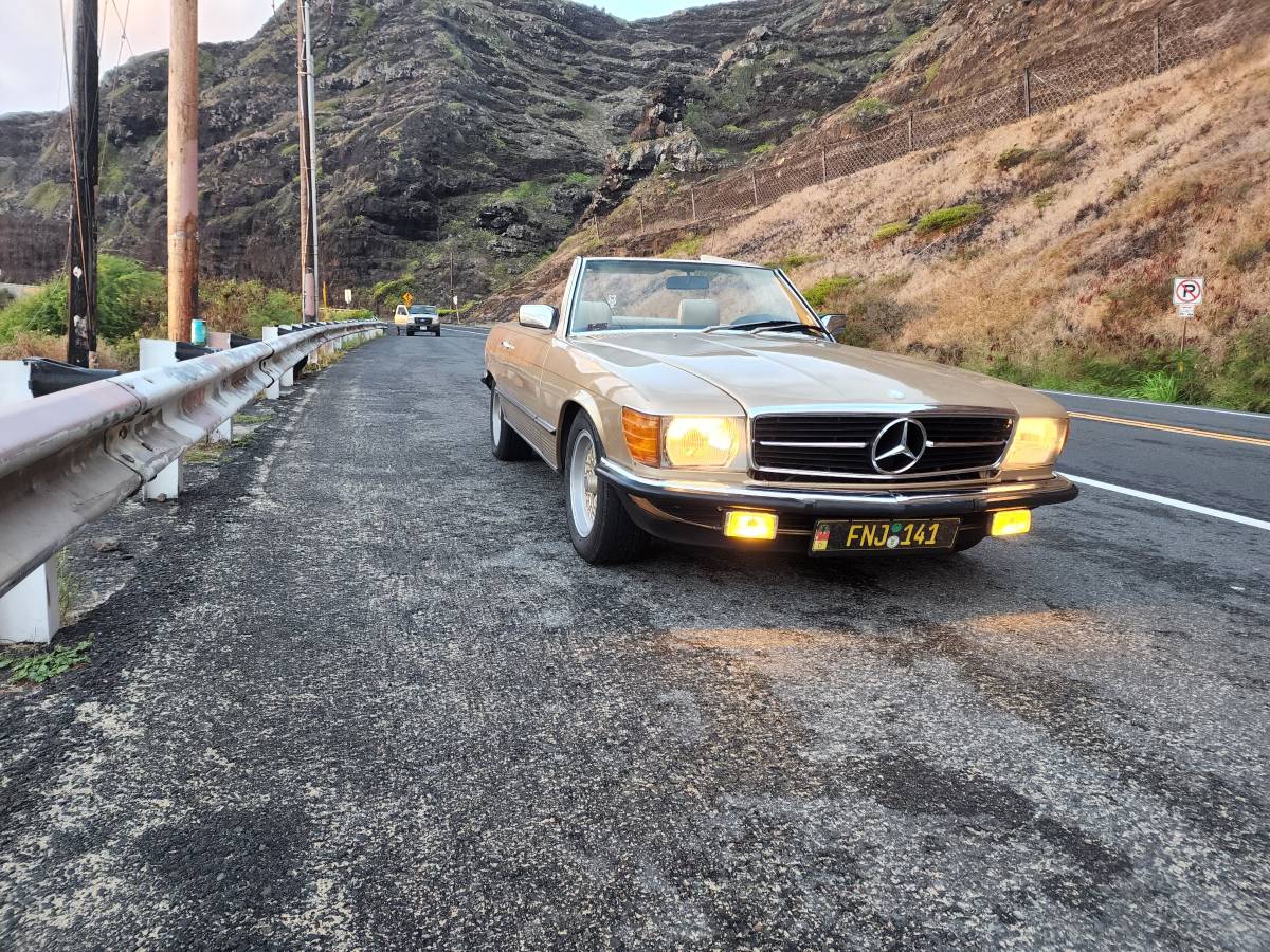 Mercedes-benz Benz 380sl  1985