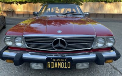 Mercedes-benz Benz 450sl  1978 red