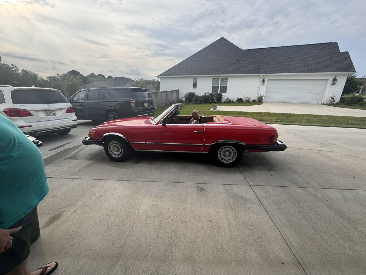 Mercedes-benz-Benz-450sl-1979-red-1