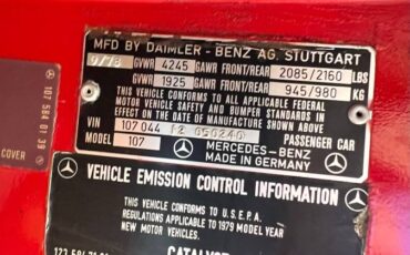 Mercedes-benz-Benz-450sl-1979-red-19