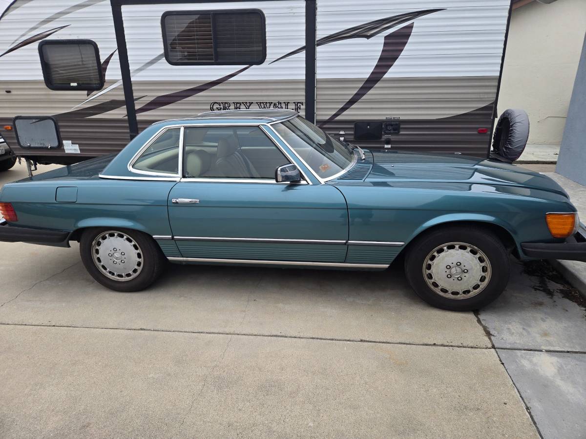 Mercedes-benz Benz 450sl  1980 blue