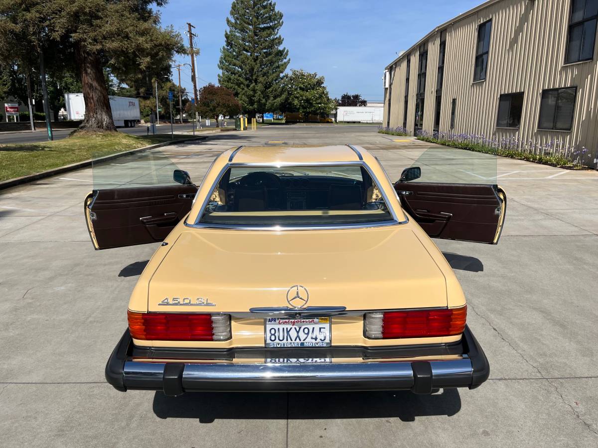 Mercedes-benz-Benz-450sl-1980-yellow-13