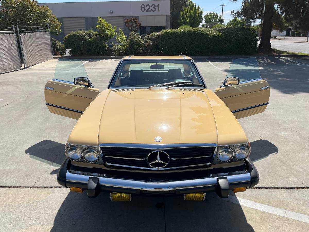 Mercedes-benz-Benz-450sl-1980-yellow-15