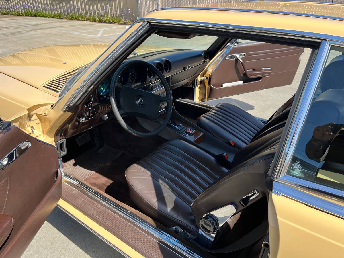 Mercedes-benz-Benz-450sl-1980-yellow-2
