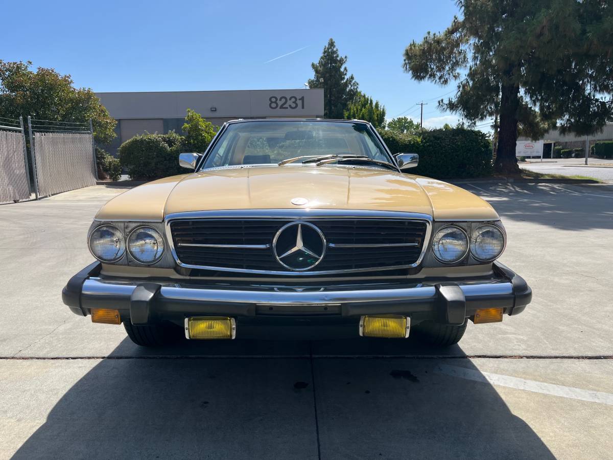 Mercedes-benz-Benz-450sl-1980-yellow-5