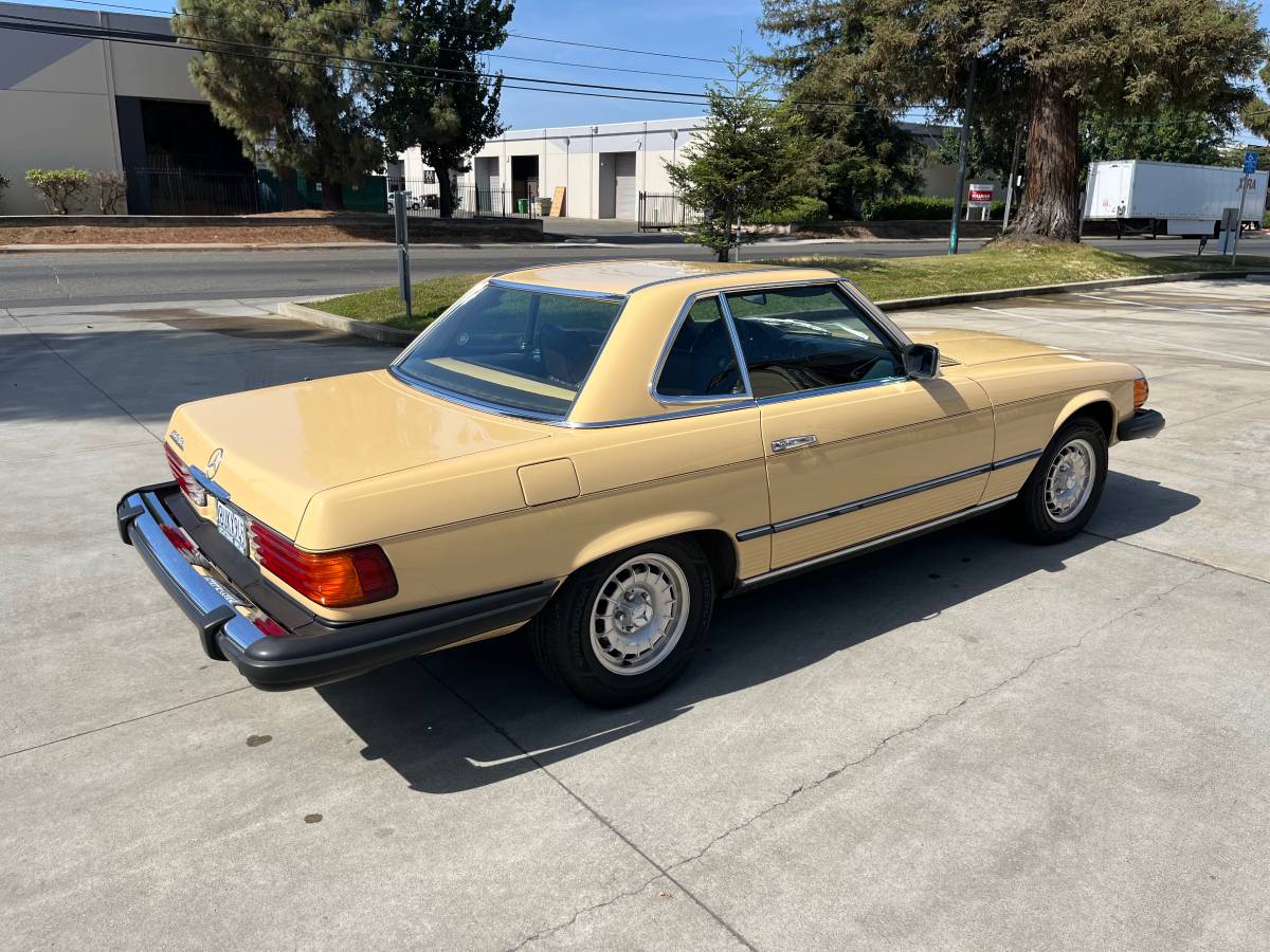 Mercedes-benz-Benz-450sl-1980-yellow-8