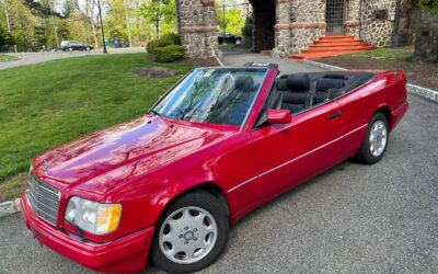 Mercedes-benz Benz e320 cabriolet  1994 red