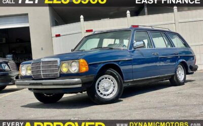 Mercedes-benz -benz 300 diesel  1983 blue