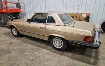 Mercedes-benz -benz 380 380sl  1983 brown