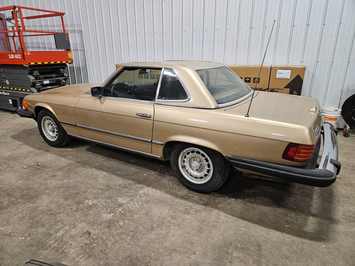 Mercedes-benz -benz 380 380sl  1983 brown