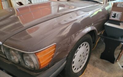 Mercedes-benz -benz 450 sl  1977 brown