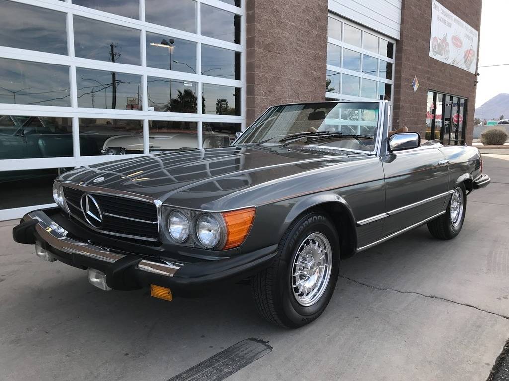 Mercedes-benz -benz 450sl  1978 silver