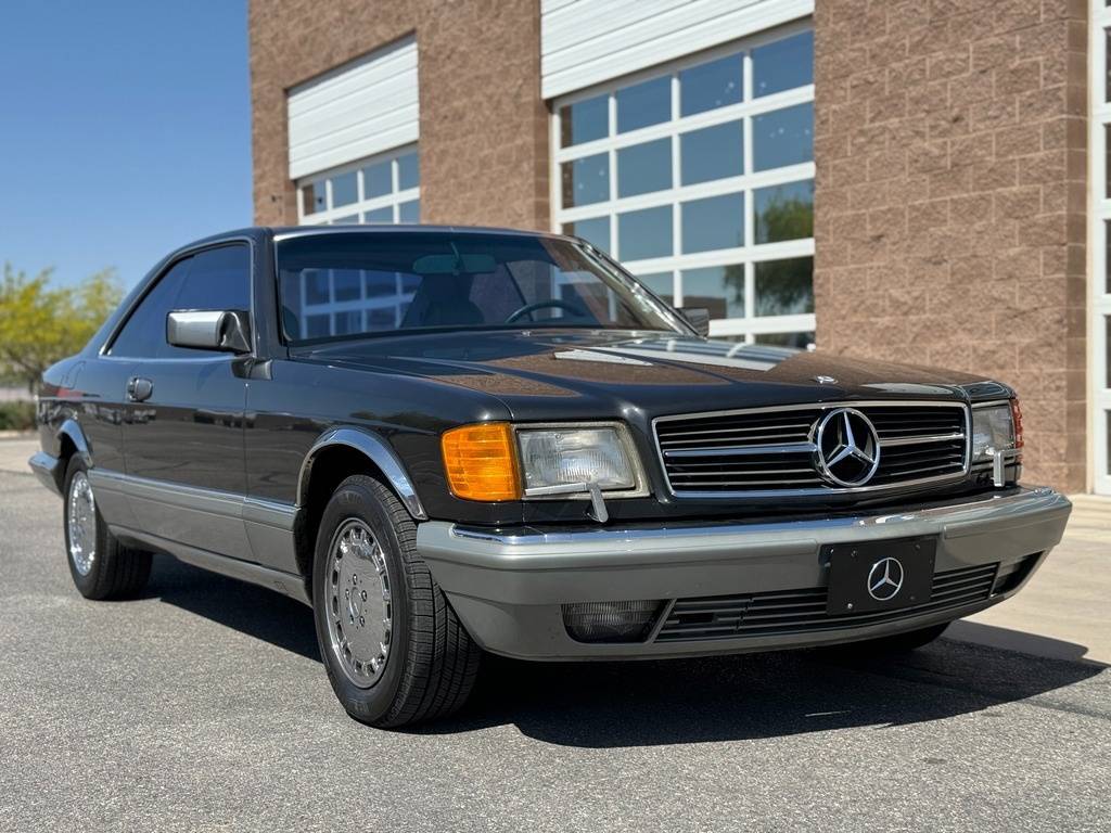 Mercedes-benz -benz 560-class  1987 black