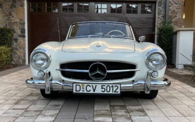 Mercedes-benz -benz s-class  1956 white