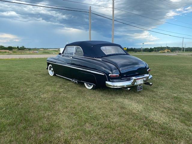 Mercury Convertible  1949 blue