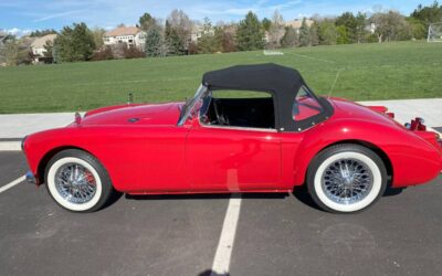 Mg Mga roadster  1961 red