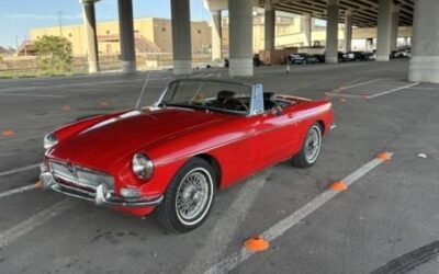 Mg Mgb  1967 red