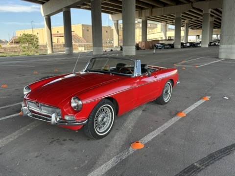Mg Mgb  1967 red
