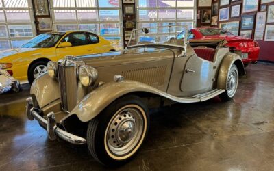 Mg Td roadster  1952 grey