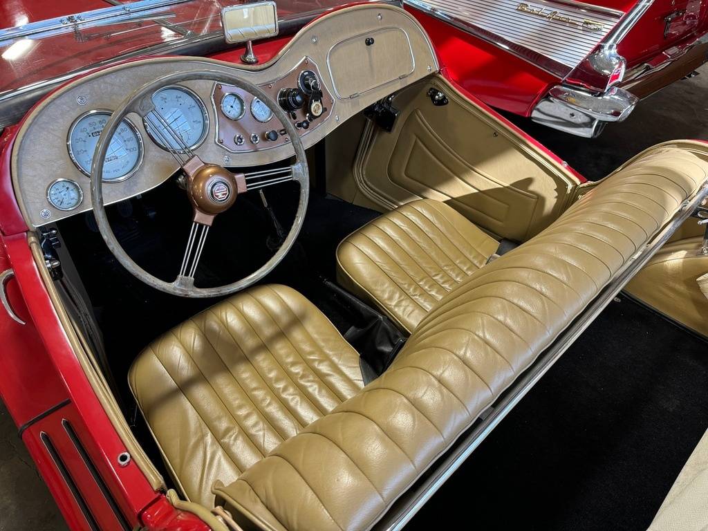 Mg Td roadster  1952 red