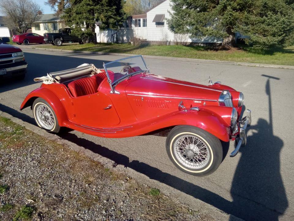 Mg Tf  1955 red