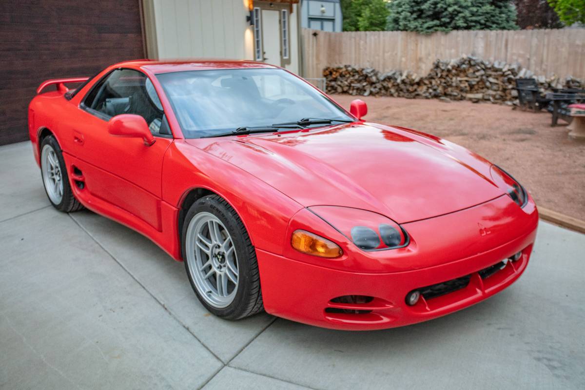 Mitsubishi 3000gt sl  1995 red