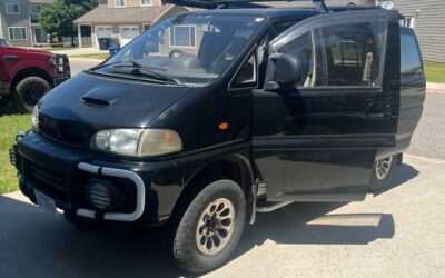 Mitsubishi Delica l400 diesel  1994 black