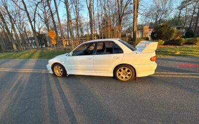 Mitsubishi Lancer evolution iii  1995 white