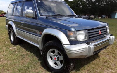 Mitsubishi Pajero 4x4 diesel  1991 blue