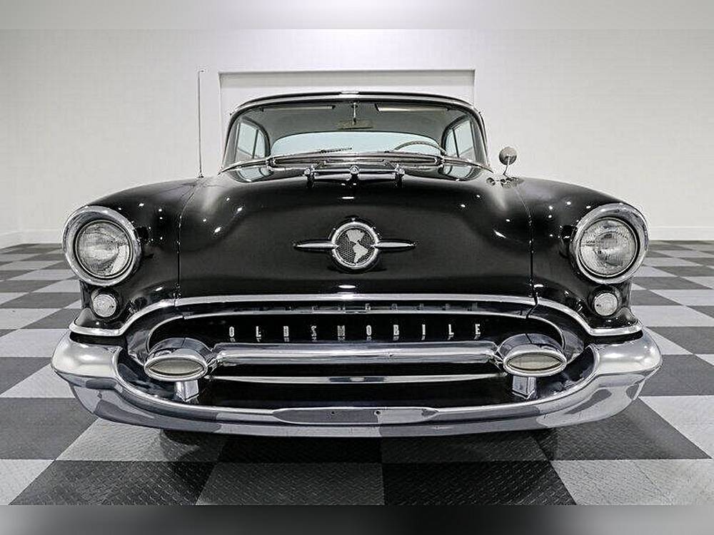 Oldsmobile-Eightyeight-1955-black-1