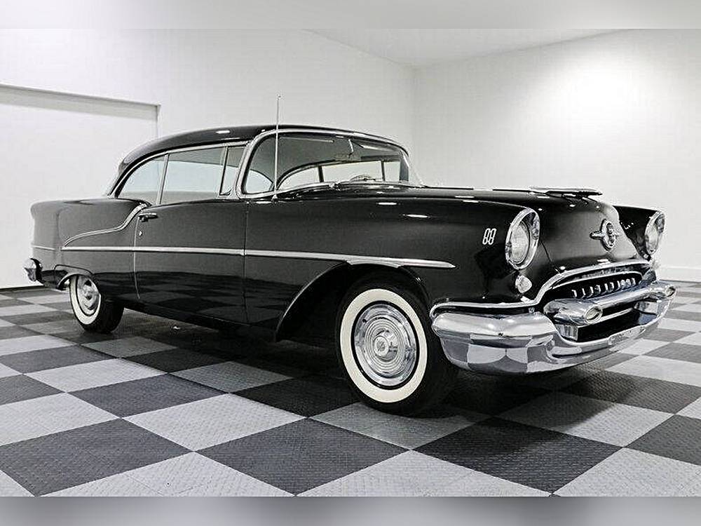 Oldsmobile Eightyeight  1955 black
