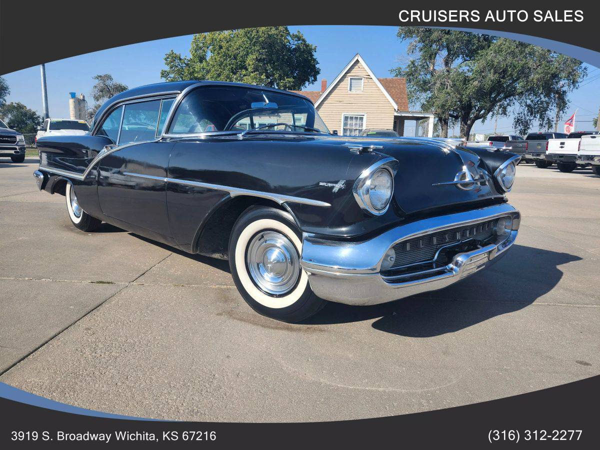 Oldsmobile Super 88  1957 black