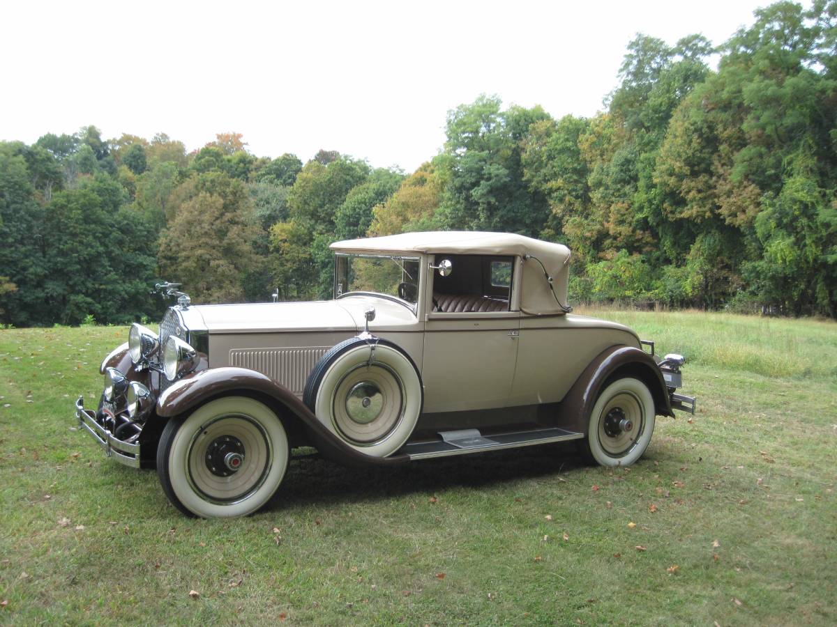Packard Convertible  1929 brown