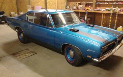 Plymouth Barracuda  1969 blue