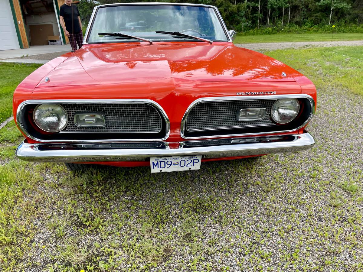 Plymouth Barracuda  1969 orange