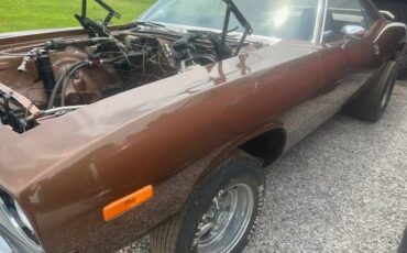 Plymouth-Barracuda-1972-brown-4