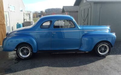 Plymouth Business coupe  1941 blue