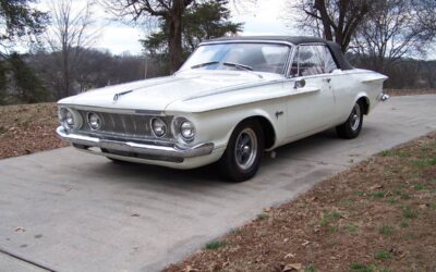 Plymouth Fury convertible  1962 white