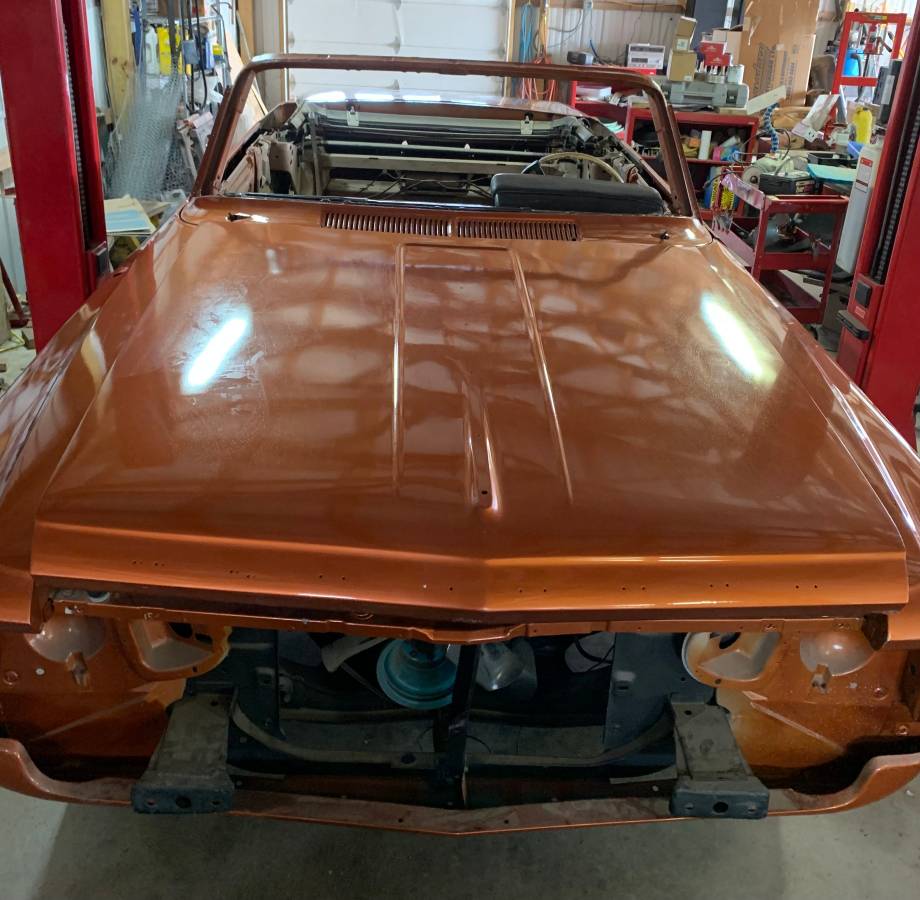 Plymouth Sport fury  1963 orange