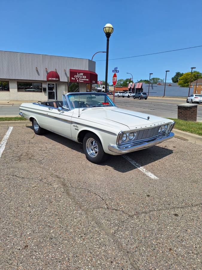 Plymouth-Sport-fury-convertible-1963-white