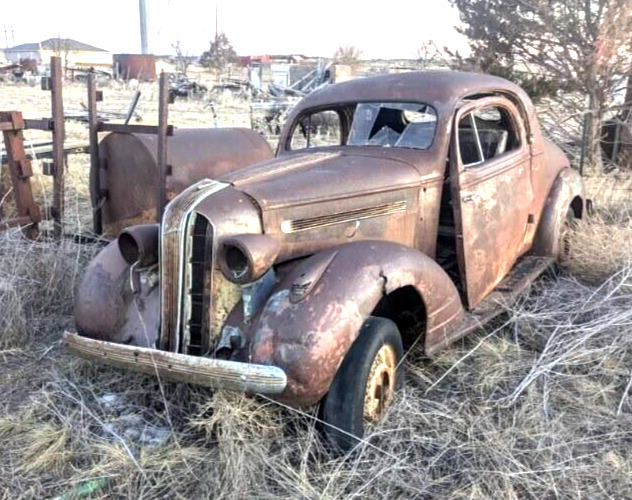 Pontiac Coupe 1935 rumble seat