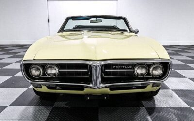 Pontiac Firebird  1968 yellow