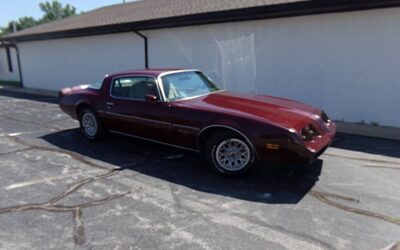 Pontiac Firebird  1981 red