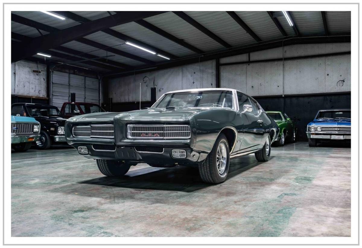 Pontiac Gto  1969 green