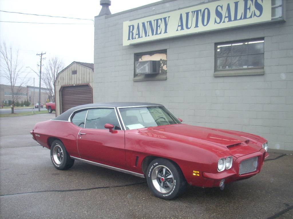 Pontiac Gto  1971 red