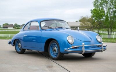 Porsche 911  1957 blue
