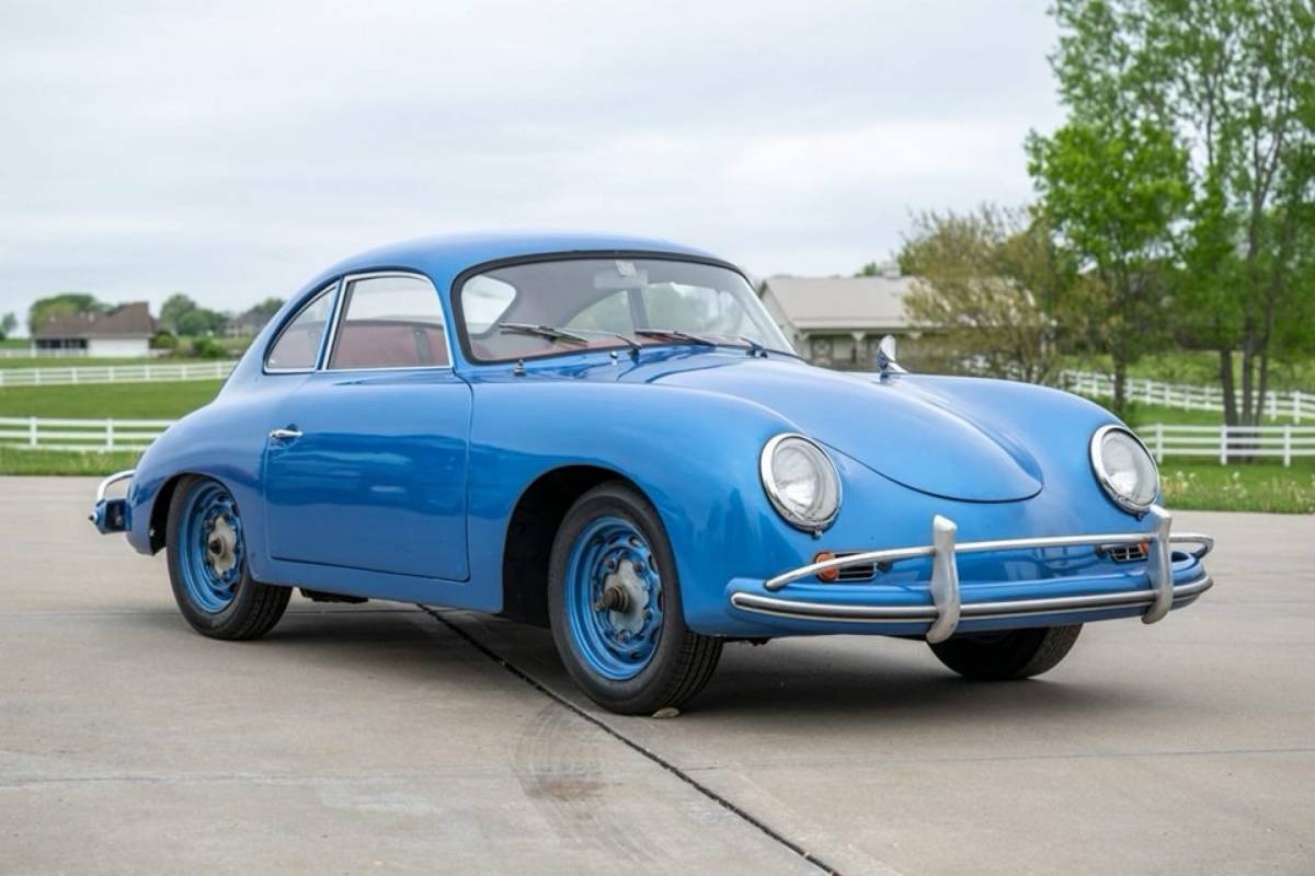 Porsche 911  1957 blue