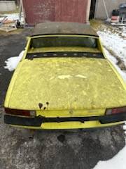 Porsche 914  1972 yellow