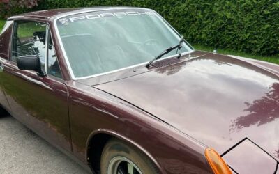 Porsche 914  1973 brown